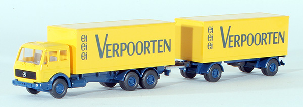 Consignment WI457 - Wiking Verpoorten Truck and Trailer