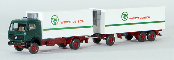 Consignment WI458 - Wiking Westfleisch Truck and Trailer