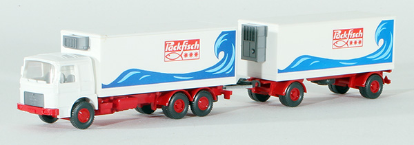 Consignment WI472 - Wiking Packfisch Truck and Trailer