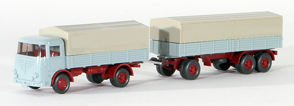 Consignment WI477 - Wiking Bussing LU 7 Truck and Trailer