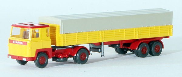 Consignment WI51 - Wiking Scania with Long Platform Trailer