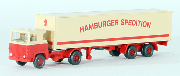Consignment WI512-H - Wiking Hamburger Spedition Container Truck