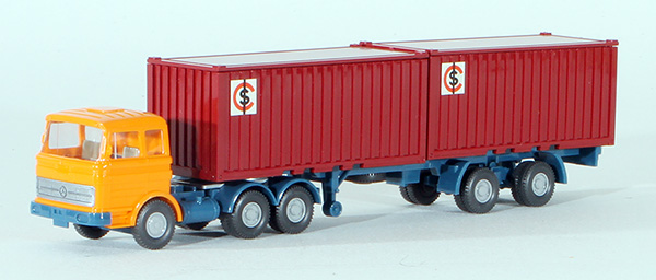 Consignment WI524 - Wiking Stahl Tractor Trailer