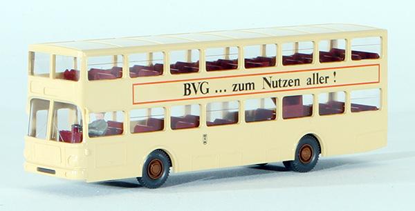 Consignment WI730 - Wiking Berlin Double-Decker Bus