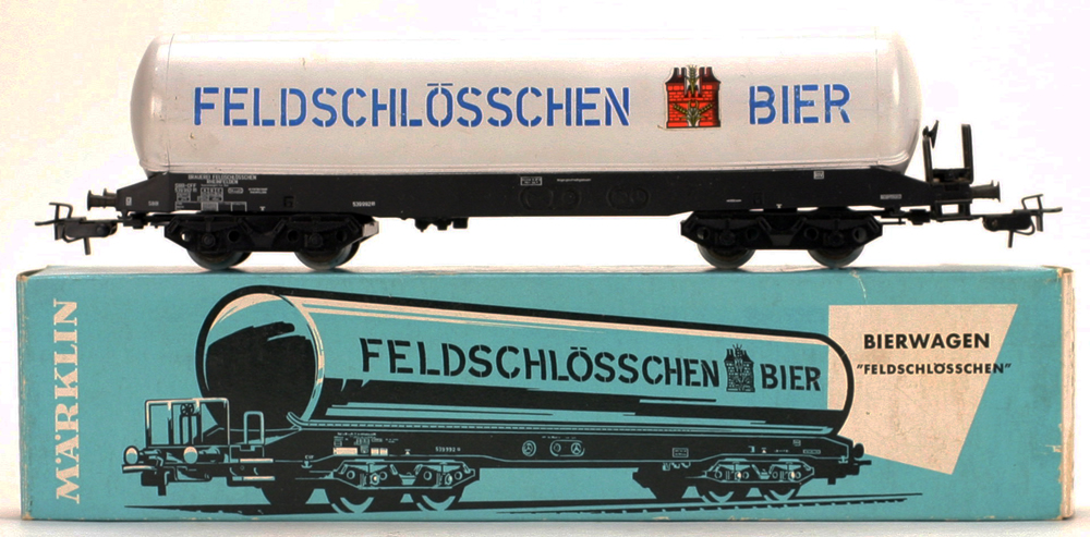 Consignment 4632 - Marklin 4632 Feldschlosschen Bier Tank Car