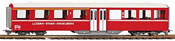 Bemo 3257625 - 2ns Class Passenger Coach B 065