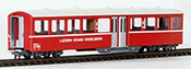 Bemo 3257626 - 1/2 Class Passenger Coach B 066