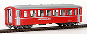 Bemo Swiss 2nd Class Passenger Car of the RhB