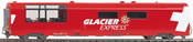 Bemo 3289131 - RhB WRp 3831 Servicewagen Glacier-Express