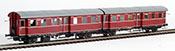 Brawa German Double-Trailer for ET 65 of the DB