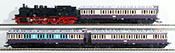 Fleischmann German 4-Piece Ruhr-Schnellverkehr Train Set of the DR
