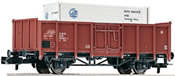 Fleischmann 820526 - German Gondola Type Es of the DR + Container
