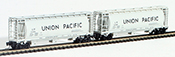Full Throttle American 2-Piece Cylindrical Hopper Set of the Union Pacific Railroad