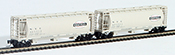Full Throttle American 2-Piece Cylindrical Hopper Set of the New York Central Railroad