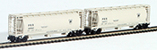 Full Throttle American 2-Piece Cylindrical Hopper Set of the Pennsylvania Railroad