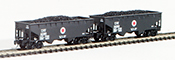 Consignment FT3003-1 Full Throttle American 2-Piece Hopper Set of the Lehigh and New England Railroad