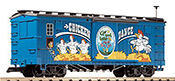 LGB 44671 Chicken Dance Boxcar, Sound, Blue, Collection Item