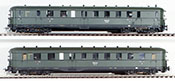 Liliput German Diesel Railcar  VT 137 Green Set of the DRB