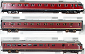 Lima German Diesel Railcar Set of the DB