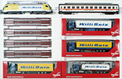 Marklin 6-Piece Willi Betz Freight Train Set with 4 Herpa Model Loads