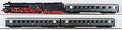 Marklin German 4-Piece Passenger Train with BR 01 Steam Locomotive of the DB