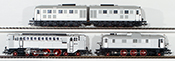 Marklin German 4-Piece Diesel Forefathers Locomotive Set of the DB