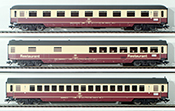 Marklin German 3-Piece  TEE IC Express Passenger Car Set of the DB