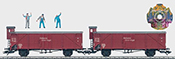 Marklin 46158 - Era II DRG Church Organ Transport Freight Car Set
