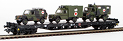 Marklin German Federal Army Transport of 3 First Aid Vehicles 