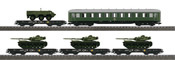 Marklin 47951 - German Federal Army: Tank Transport Train with Tank Crews Car (L)