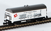 Marklin German Refrigerated Car Commemorating 150 Years of Swiss Railways