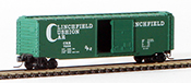 Micro-Trains American 50' Standard Boxcar, Single Door, of the Clinchfield Railroad