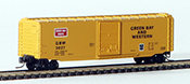 Micro-Trains American 50' Standard Boxcar, Single Door, of the Green Bay & Western Railroad