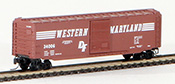 Micro-Trains American 50' Standard Boxcar, Single Door, of the Western Maryland Railway