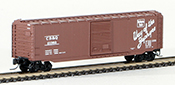 Micro-Trains American 50' Standard Box Car, Single Door, of the Chicago, Burlington & Quincy Railroad