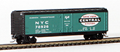 Micro-Trains American 50' Standard Box Car, Plug Door, of the New York Central Railroad