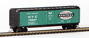 Micro-Trains American 50' Standard Box Car, Plug Door, of the New York Central Railroad