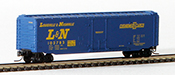 Micro-Trains American 50' Standard Box Car, Plug Door, of the Louisville and Nashville Railroad