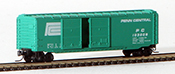 Micro-Trains American 50' Standard Boxcar, Double Door, of the Penn Central Railroad 
