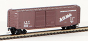 Micro-Trains American 50' Standard Boxcar, Double Door, of the Louisville & Nashville Railroad