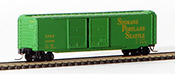 Micro-Trains American 50' Standard Boxcar, Double Door, of the Spokane, Portland and Seattle Railway