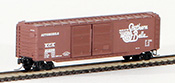 Micro-Trains American 50' Standard Box Car, Double Doors, of the Kansas City Southern Railroad