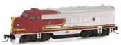 Micro Trains 14007 USA Diesel Locomotive F7 A-Unit of the Santa Fe