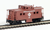 Micro-Trains American Caboose of the Erie Lackawanna Railway