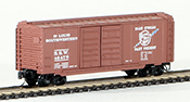 Micro-Trains American 40' Standard Boxcar, Double Door, of the St. Louis Southwestern Railway