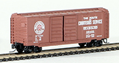 Micro-Trains American 40' Standard Boxcar, Double Door, of the Seaboard Air Line Railroad