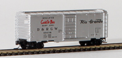 Micro-Trains American 40' Standard Box Car, Single Door, of the Denver & Rio Grande Western Railroad