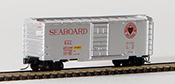 Micro-Trains American 40' Standard Box Car, Single Door, of the Seaboard Air Line Railroad