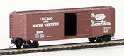 Micro-Trains American 50' Standard Box Car, Single Door, of the Chicago and North Western Railroad