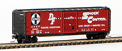 Micro-Trains American 50' Standard Box Car, Single Door, of the Atchison, Topeka & Santa Fe Railroad 
